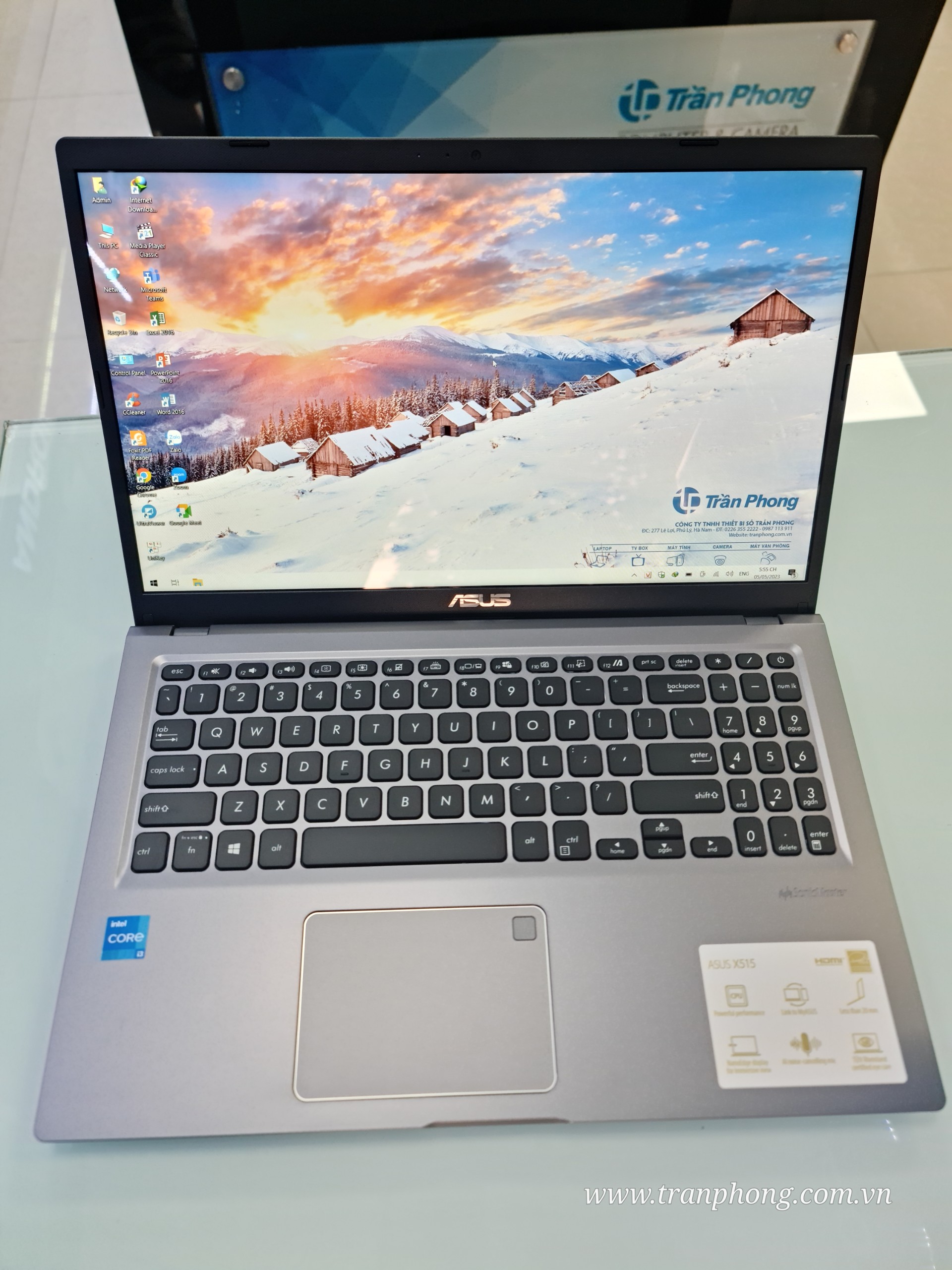 Laptop ASUS VivoBook R565EA (X515) Core™ i3-1115G4 3.0GHz 4G 128G SSD 15.6