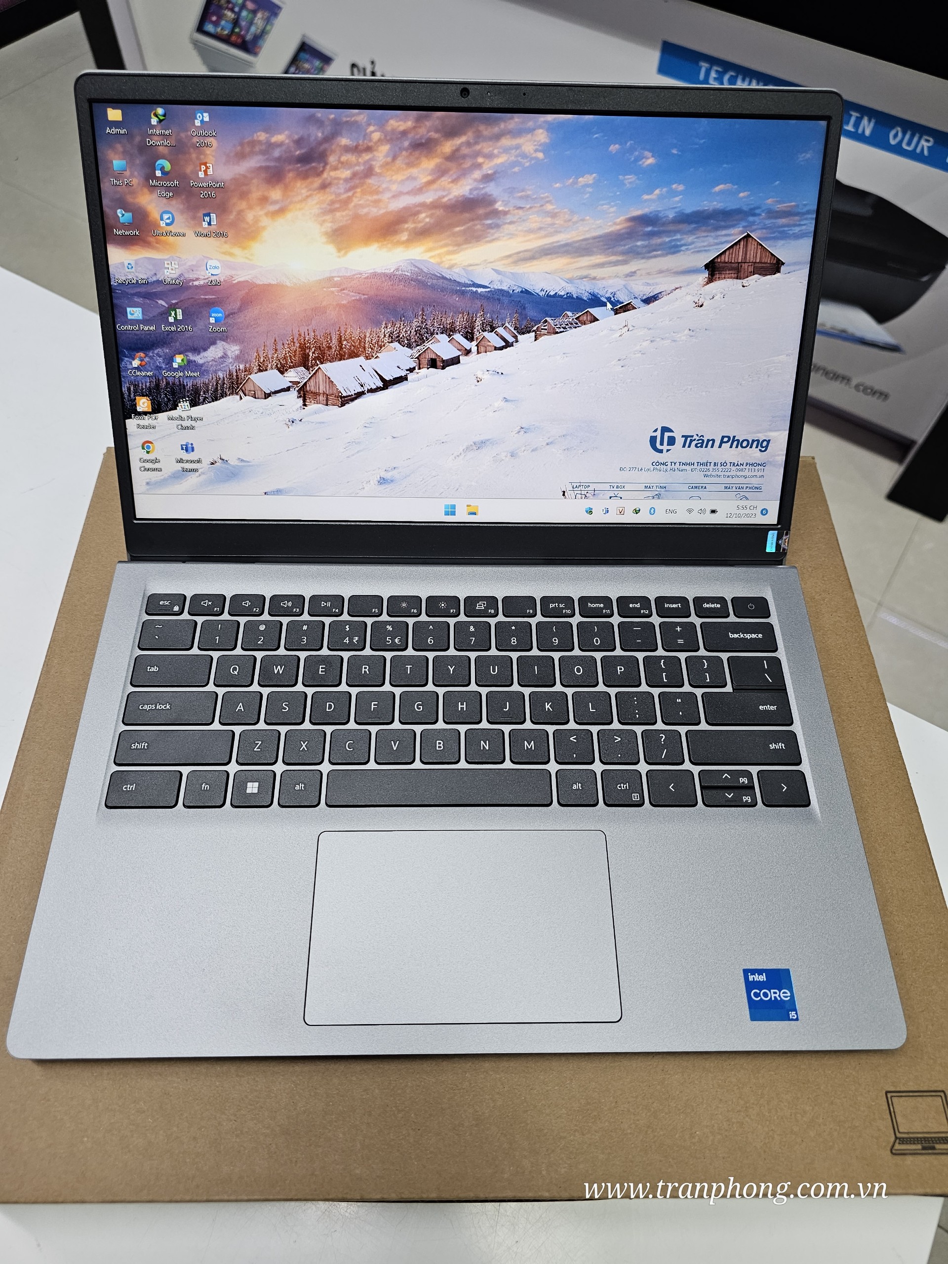 Laptop Dell Vostro 3420 (Core i5 1235U/ 16GB/ 512GB SSD/ Intel Iris Xe Graphics/ 14.0inch Full HD/ Windows 11 Home bản quyền) - NK 