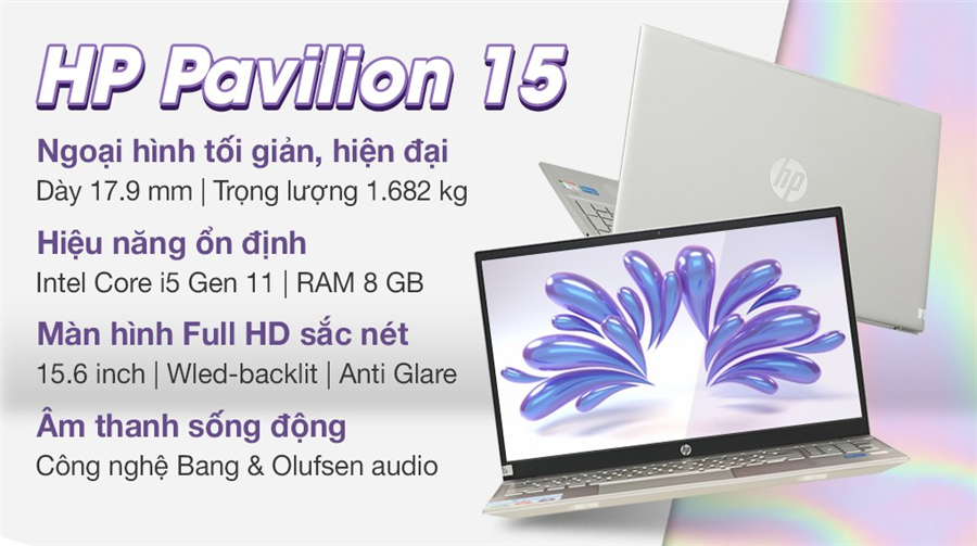 Laptop HP Pavilion 15-eg0507TU 46M06PA (i5-1135G7/