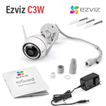 Camera EZVIZ C3W CS-CV310 (Color Night Vision) 2.0 Megapixel, ghi hình màu ban đêm, âm thanh 2 chiều, đèn và còi báo động 