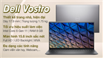 Máy tính xách tay Dell Vostro 5510,Intel Core i5- 11320H,8GB RAM,512GB SSD,15.6 FHD, Finger,WL+BT, McAfeeMDS,OfficeHS19,Win 10 Home,Grey,1Yr - Vỏ nhôm