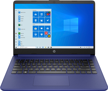Laptop HP 14 inch (14-DQ0005) Intel N4020 Dual-Core 1.1GHz, 64GB eMMC, 4GB RAM, Windows 10