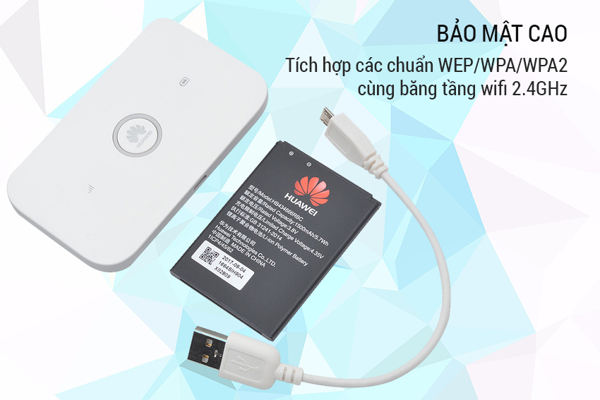 Bộ phát wifi 4G Huawei E5573Cs-322 150Mbps, 15 User