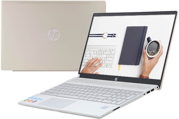 Laptop HP Pavilion 15 cs2034TU i5 8265U/4GB/SSD 256GB/Win10/ Màn hình 15.6 Full HD/ Màu Gold cực đẹp