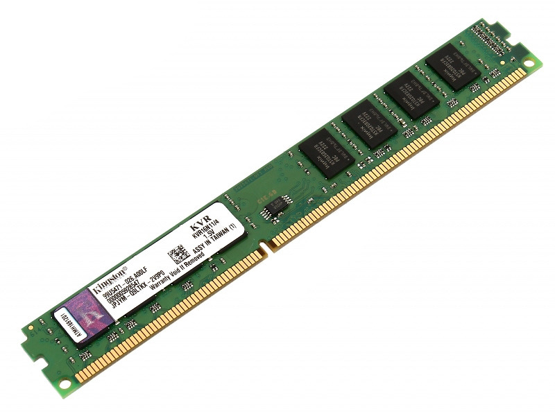 RAM Kingston 4Gb DDR3 Bus 1600Mhz