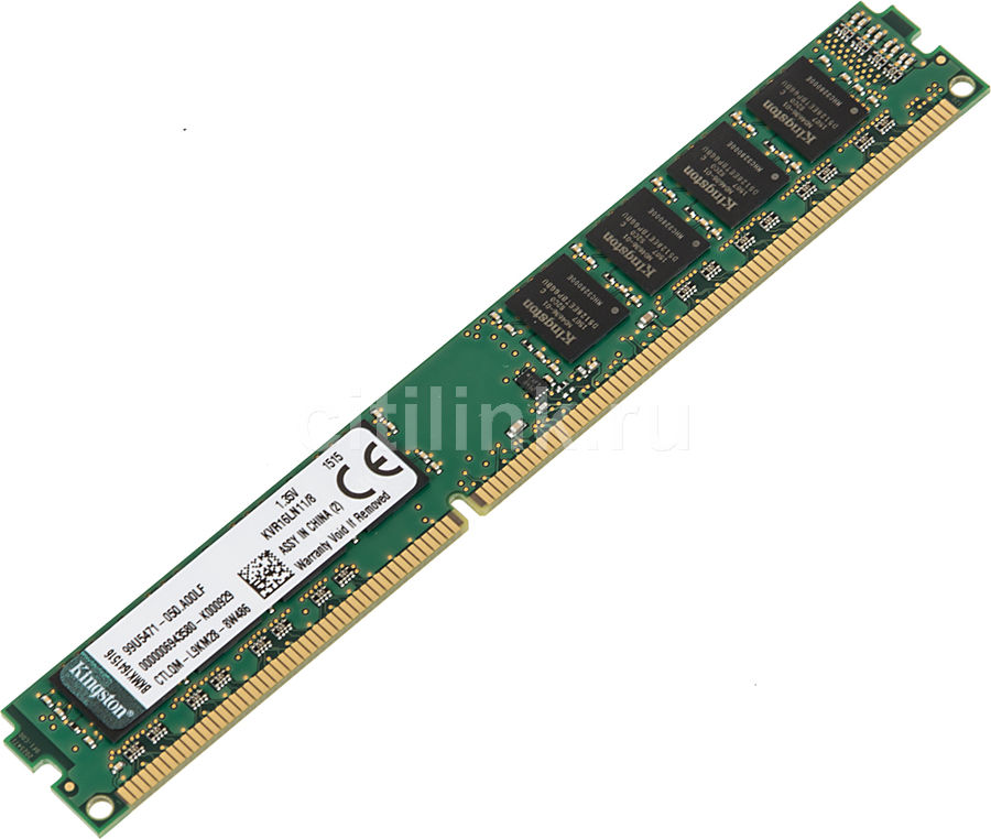 Ram Kingston 8G 1600MHZ DDR3L CL11 for PC skylake