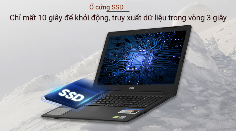Laptop Dell Inspiron 15 3593-70205743 i5-1035G1/4GB/256GB SSD/GeForce MX230/15.6 FHD/ Win10/2.2kg) 