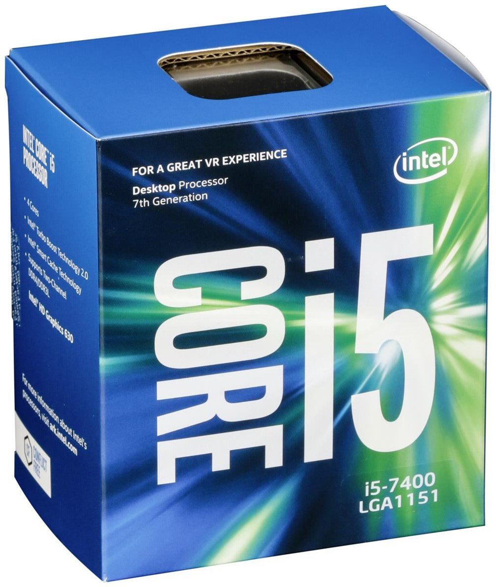 CPU Intel Core i5-7400 3.0 GHz / 6MB / HD 630 Series Graphics / Socket 1151 (Kabylake)