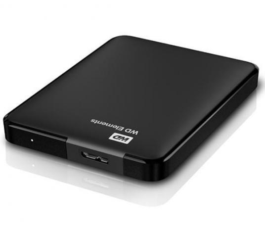 Ổ cứng cắm ngoài Western 1TB Elements Portable - 2,5 - USB 3.0