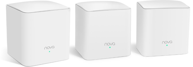 Tenda Nova MW5s. Hệ thống wifi Mesh Dual-Band, 3 Pack white AC1200 - Bộ 3 cục Wifi