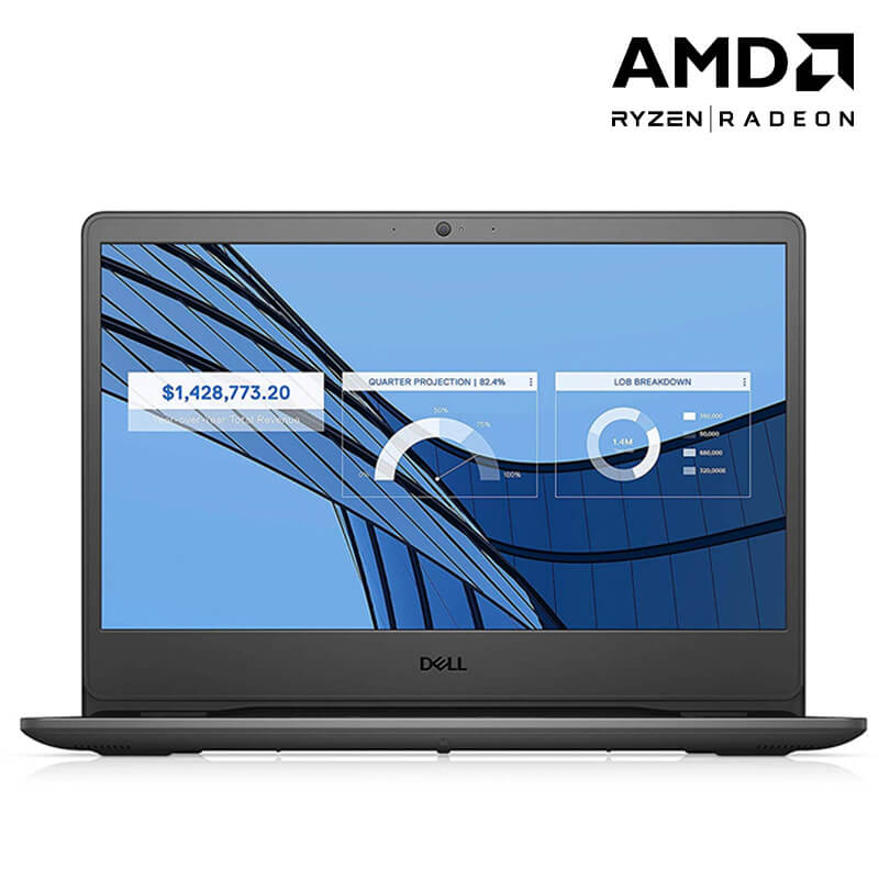  Laptop Dell Vostro 3405 V4R53500U001W AMD R5 - 3500U (2.1Ghz, 4Mb Cache, up to 3.7 Ghz ), 4G DDR4 2400Mhz, 256SSD M2 PCIe NVMe , 14 FHD Anti-Glare, 3 cell - 45Whr Battery, Windows 10