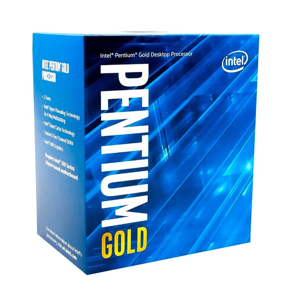 Bộ vi xử lý Intel Pentium Gold G6400 (4.0GHz, 2 nhân 4 luồng, 4MB Cache, 58W) - Socket Intel LGA 1200)
