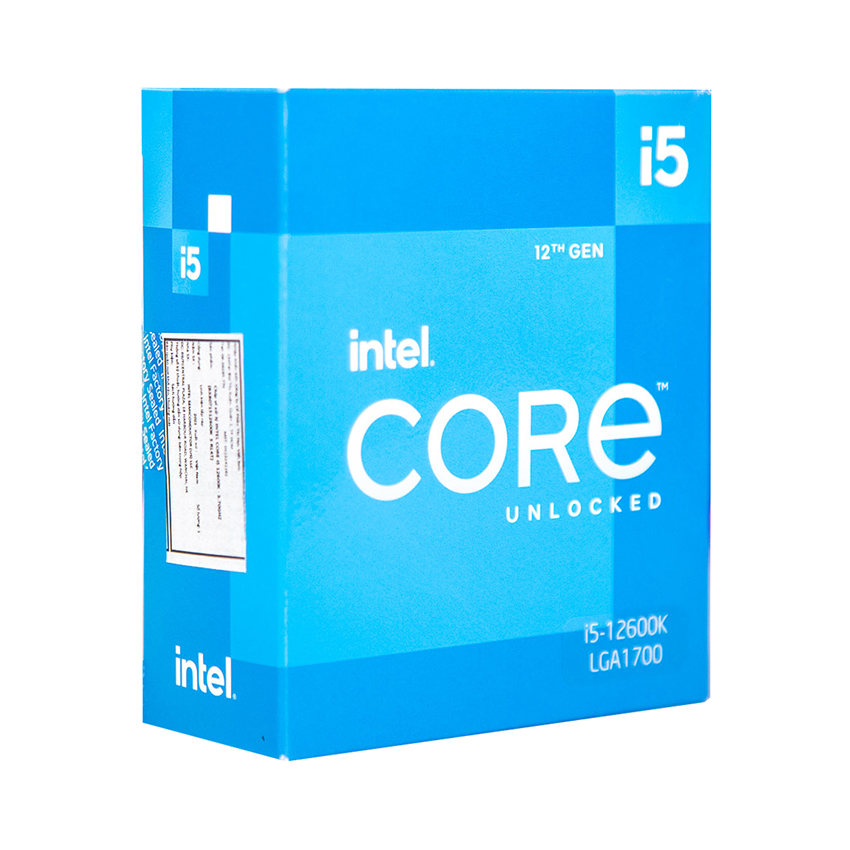 CPU Intel Core i5-12600KF (20M Cache, up to 4.90 GHz, 10C16T, Socket 1700)