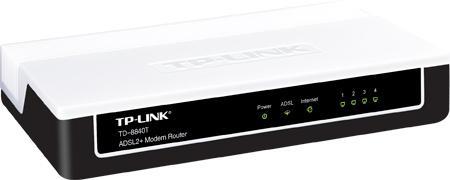 Fax Modem TP-link ADSL2+ / 4 Port Ethernet