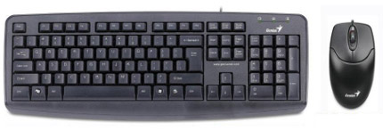 Bộ bàn phím chuột Genius Combo KM-110X (USB)