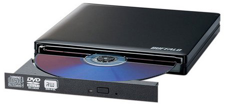 Buffalo Portable MultiDrive DVD - DVD ± RW / DVD-RAM - Hi-Speed ​​USB