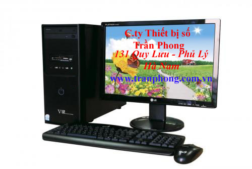 Máy bộ vi tính TPC_G1610 ( Mainboard Asrock H61M-VS / CPU Intel Dual Core vy Bridge G1610 (2 x 2.6 GHz) / DDR3 2Gb Bus1333/ HDD Sata 250Gb/ Keyboard / Mouse