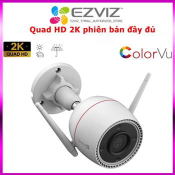 Camera Wifi ngoài trời Ezviz OutPro 3MP C3TN CS-C3TN-A0-1H3WKFL(2.8mm) - Có màu ban đêm, 2K, đàm thoại 2 chiều