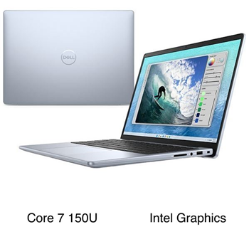 Máy tính xách tay Dell Inspiron 14 5440 Core i7 150U | 16GB | SSD 1TB | Màn 14 inch FHD - Vỏ nhôm, Blue ice - i7 thế hệ mới nhất