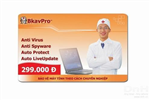 Phần mềm diệt virus Bkav Pro (Mệnh giá 299.000VNĐ) 